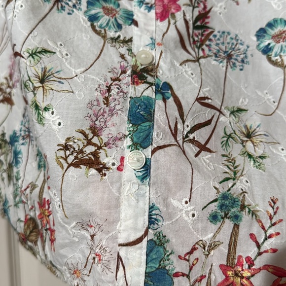 Sanctuary over the shoulder eyelet top size Large - Picture 4 of 7